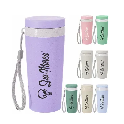 Copo Personalizado de Fibra de Bambu 350ml