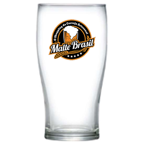 Copo Personalizado de Vidro Pint 590 ml