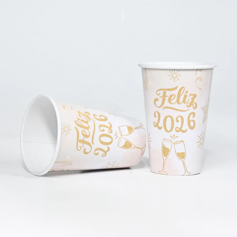 Copo Personalizado P/ Ano Novo 300ML- Arte 02