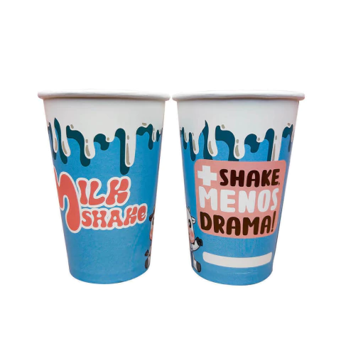 Copo Personalizado P/ Milk Shake 300ML A03- 100 Und