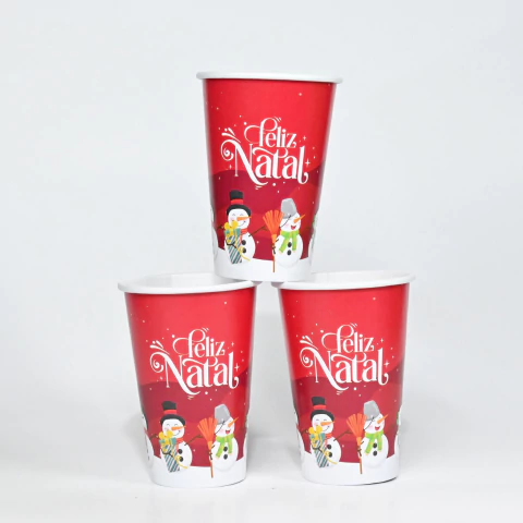 Copo Personalizado P/ Natal 300ML- Arte 01