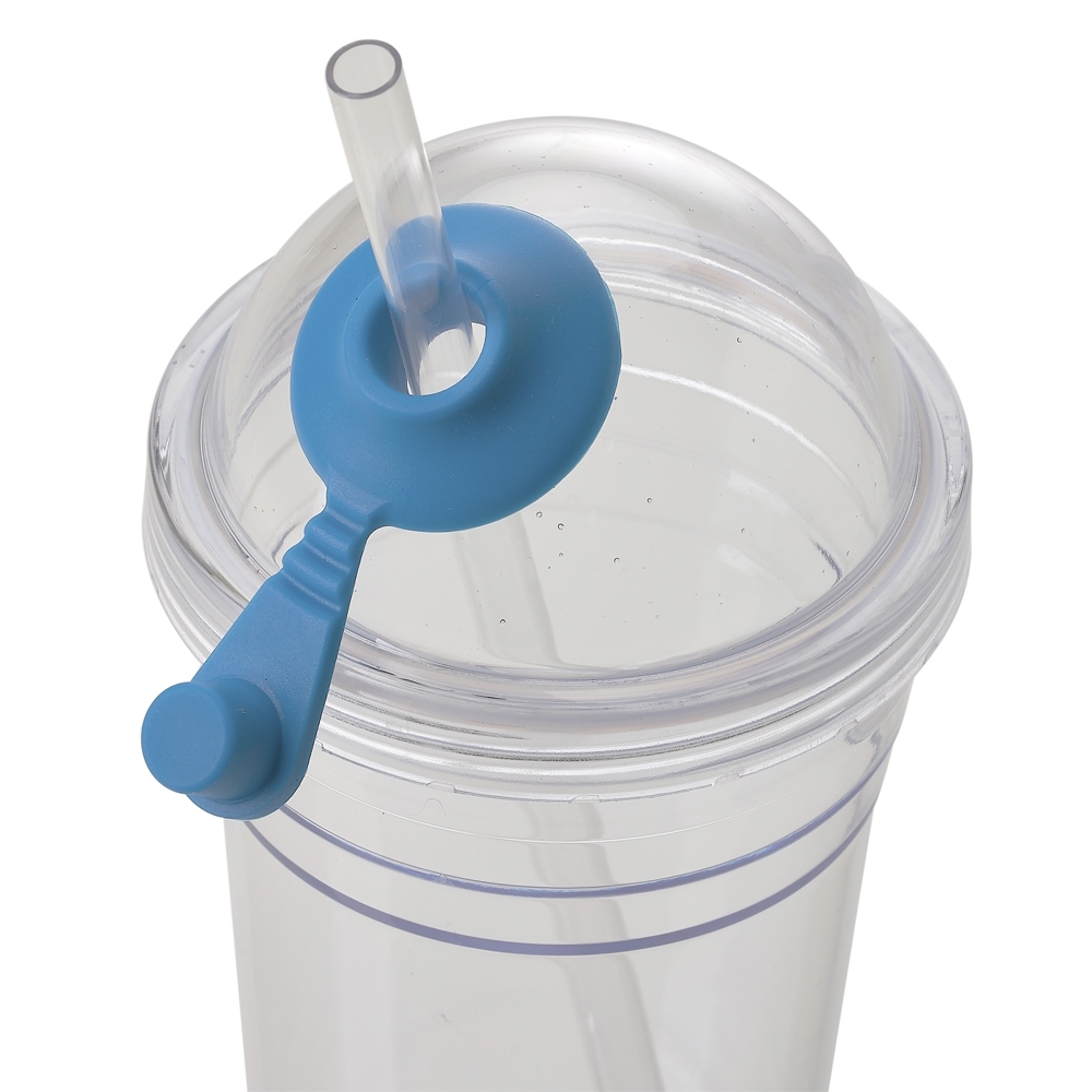 Copo Plástico 480ml com Canudo Personalizado — foto 5