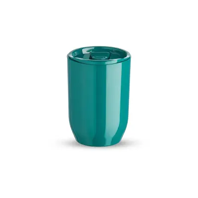 Copo plástico azul