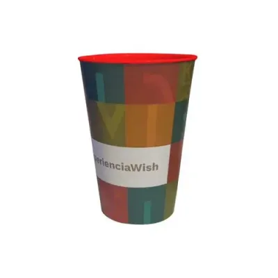 Copo Plastico in Mold Label Personalizad