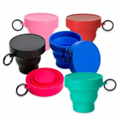 Copo Retratil 150 ml de Borracha Termoplastica
