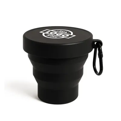 Copo Retratil 180ml Dobravel Promocional