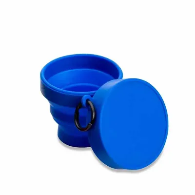 Copo retrátil de silicone