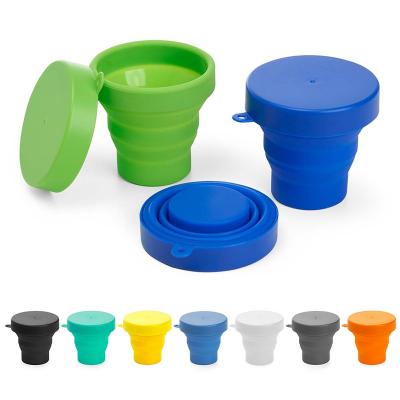 Copo retrátil de silicone de 150ml é uma opção prática e sustentável para quem busca uma alternat...