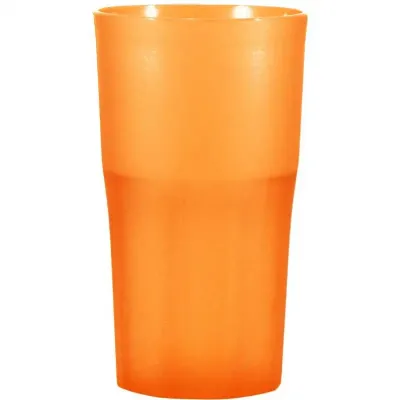 Copo Roma Alaranjado 360ml Plastico Premium
