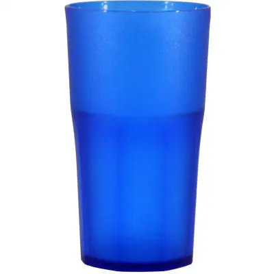Copo Roma Cristal Azul 370ml Plastico