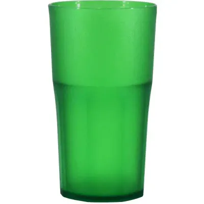 Copo Roma Cristal Verde 370ml Plastico