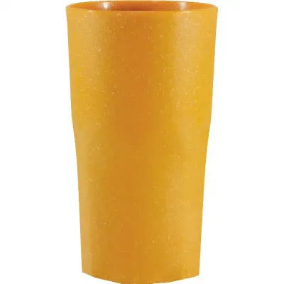 Copo Roma Fibra Madeira Green Colors Amarelo 360ml