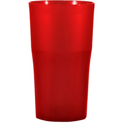 Copo Roma Vermelho 360ml Plastico Premium