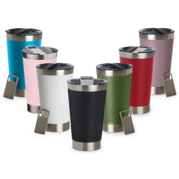 Copo Térmico 500ml Com Abridor