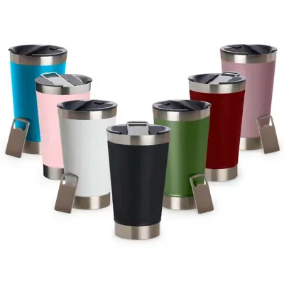 Copo Termico 500ml Com Abridor