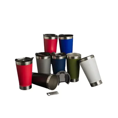 Copo Termico 500ml Com Abridor