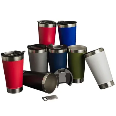 Copo Termico 500ml Com Abridor