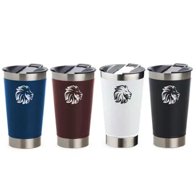 Copo Térmico 500ml com Abridor - opções de cores