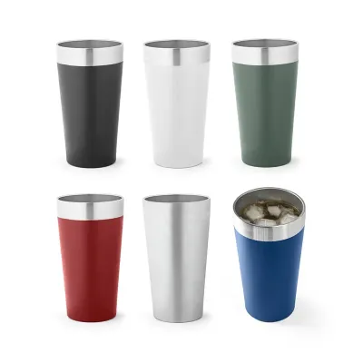 Copo Térmico aço inox - várias cores