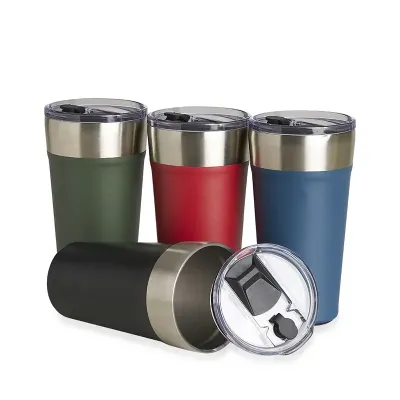 Copo Termico Com Canudo 500ml Lnr18655