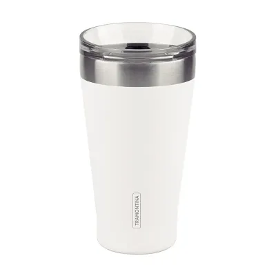Copo Termico Com Tampa Exata Branco 550ml