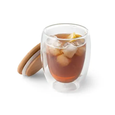 Copo Termico de Vidro 350 ml