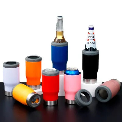 Copo Térmico Inox 380ml Multiuso: opções de cores