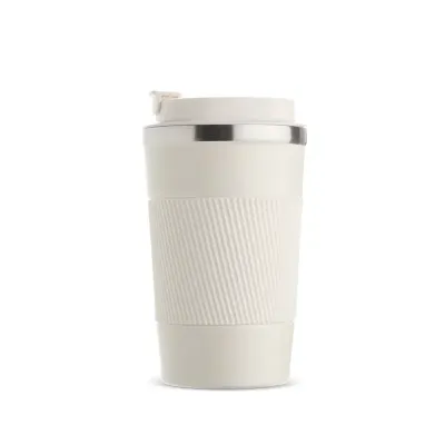Copo Térmico Inox Branco