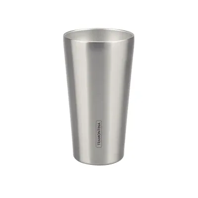 Copo Termico Sem Tampa Exata Aco Inox 420ml