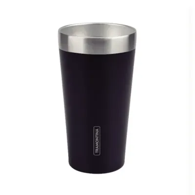 Copo Termico Sem Tampa Exata Preto 420ml