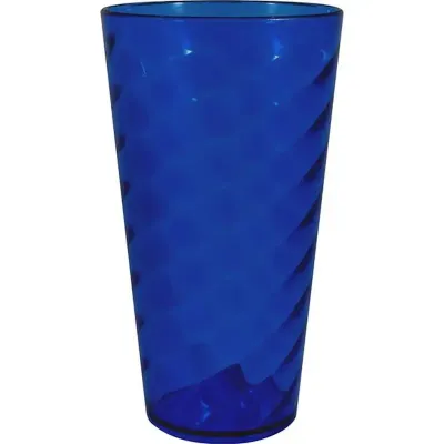 Copo Twist Cristal Azul 600ml Plastico