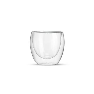 Copo Vidro Parede Dupla 160ml