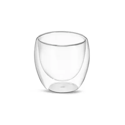 Copo Vidro Parede Dupla 160ml