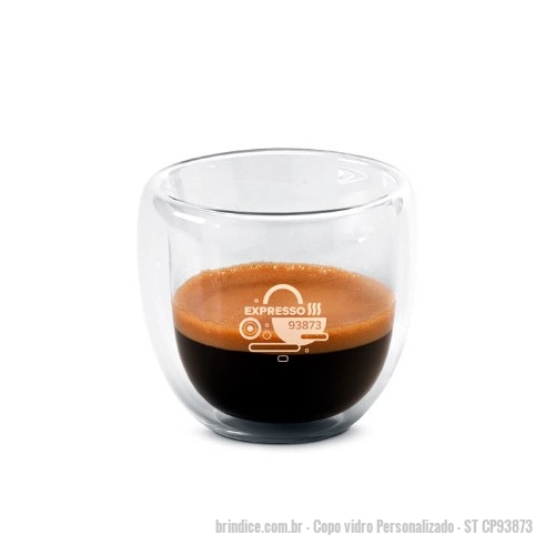 Copo Vidro Personalizado