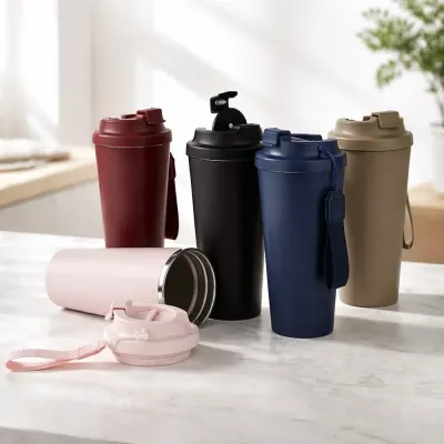 Copos de inox 480 ml, em várias cores