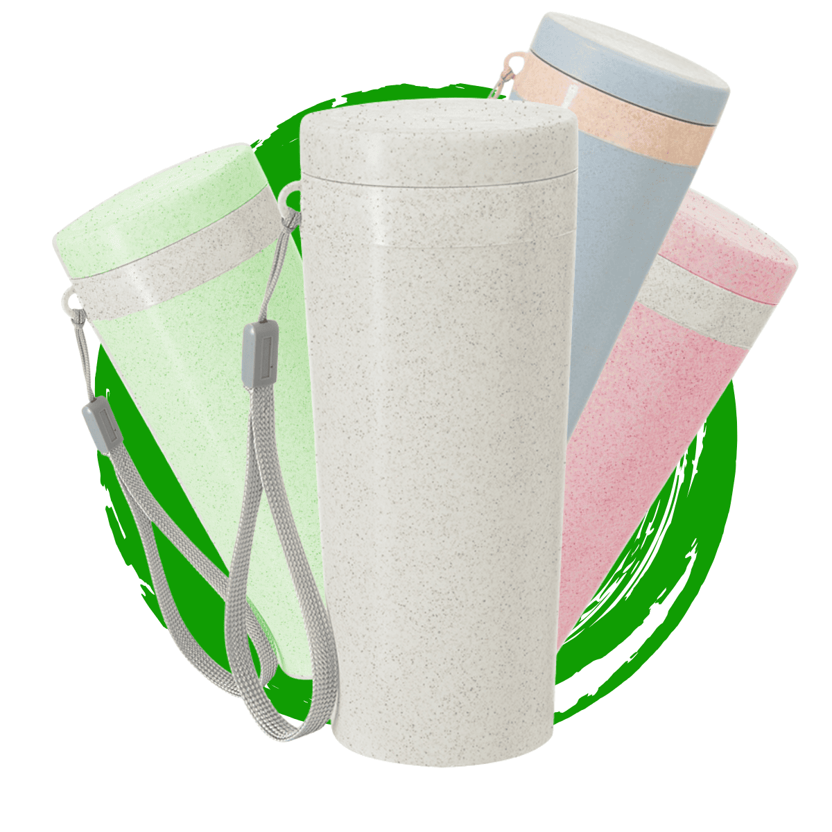 Copos Ecológico de Fibra de Bambu