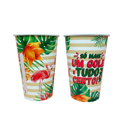 Copos Personalizado P/Festa 300ML A06- 100 Und