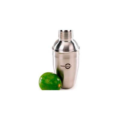 Coqueteleira em Feita em Aco Inox Com Capacidade de 550 ml e o Brinde Ideal Para Fidelizar Clientes