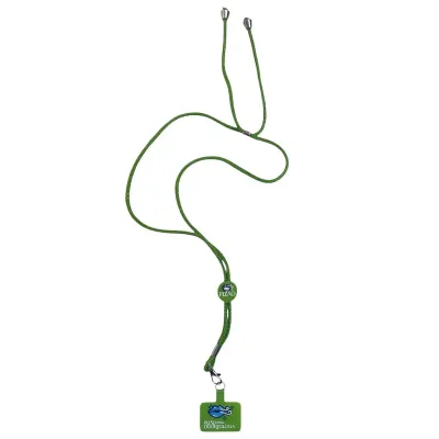 Cordão para celular verde