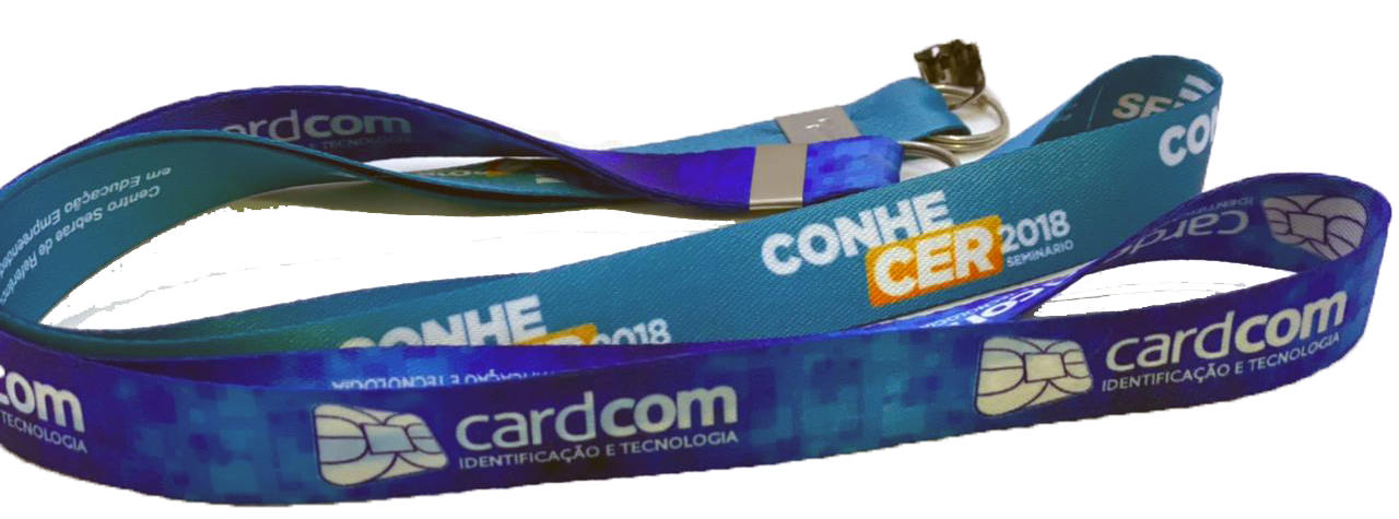 Cordão para crachá personalizado BH