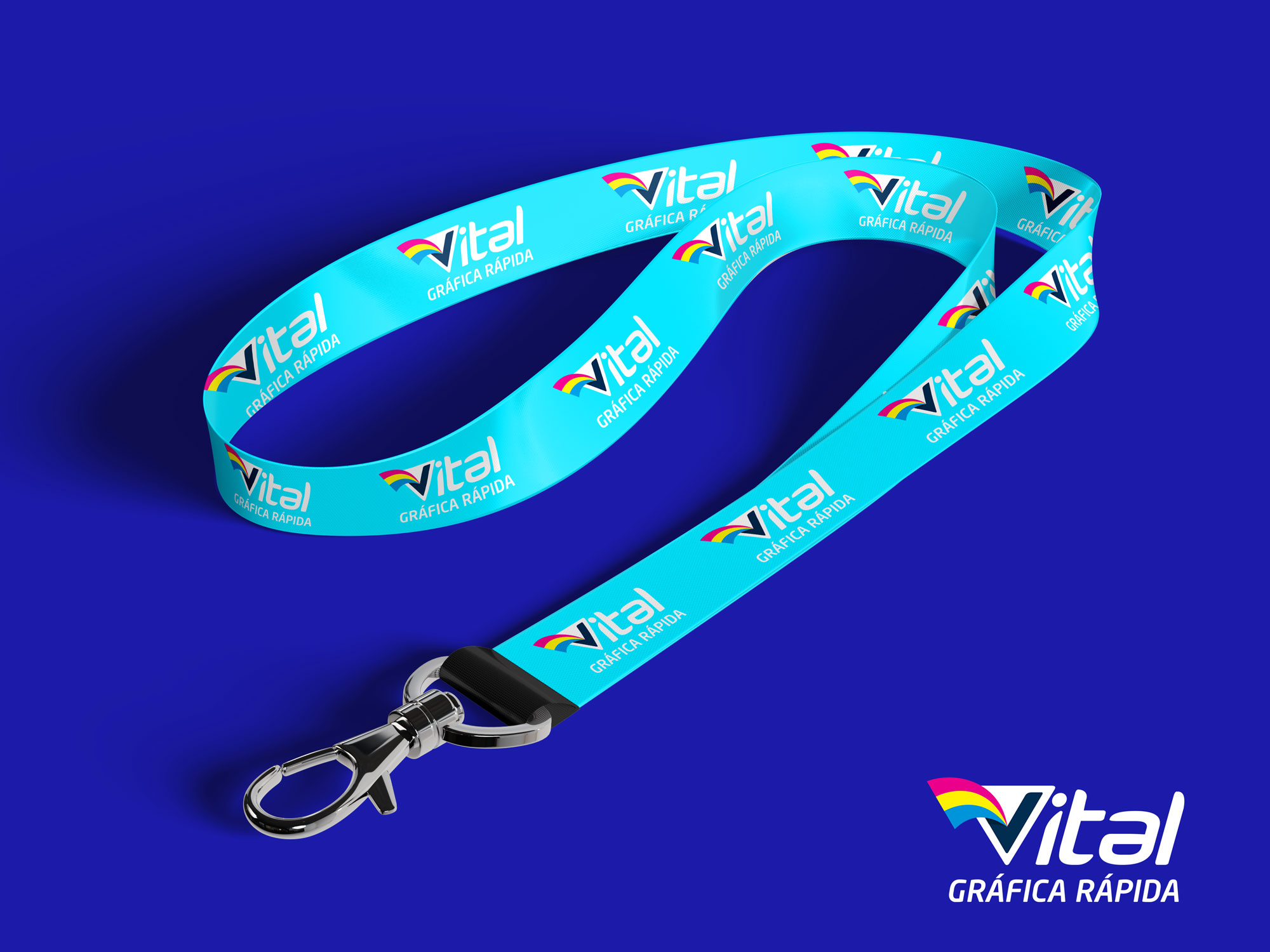 Cordões para crachas personalizados - 10