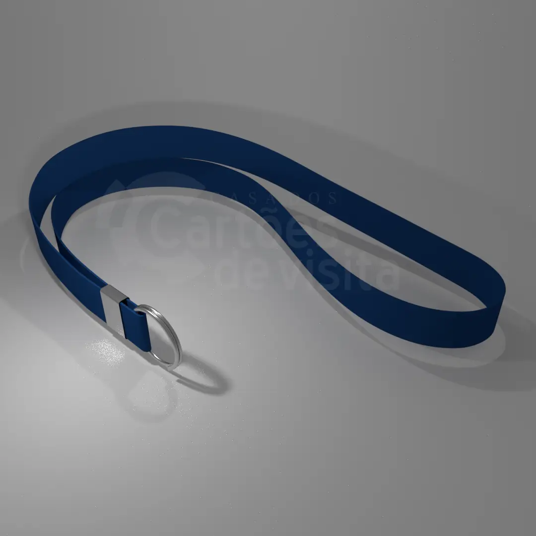 Cordões para Crachás tecido cores sem personalização