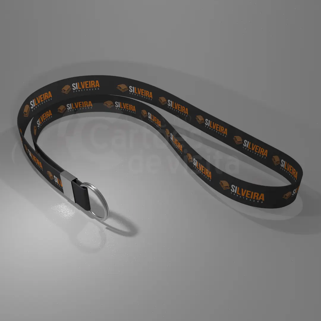 Cordões Personalizados para Crachás 100 cm de comprimento 2 cm largura