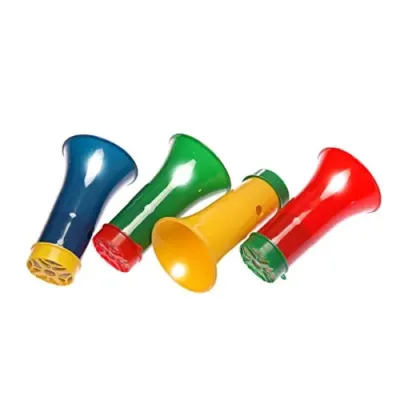Cornetas em várias cores