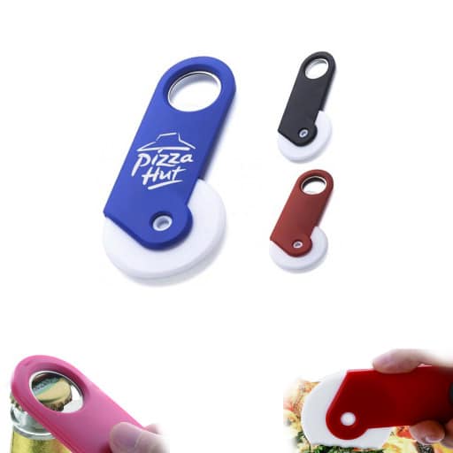 CP 0167 - Cortador de pizza e abridor personalizado
