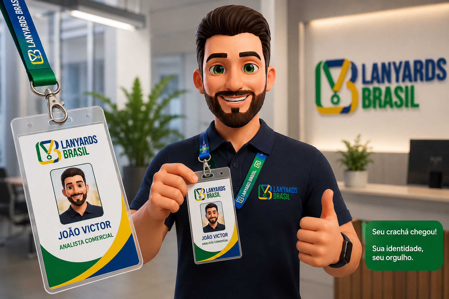 Crachá Personalizado