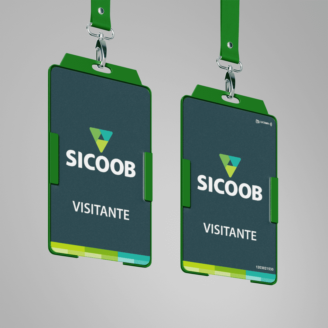 Credencial em PVC para evento
