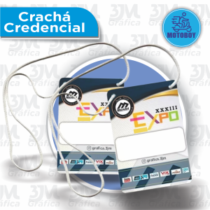Credencial (Papel) 10x15xm Sulfite 240g Corte Reto
