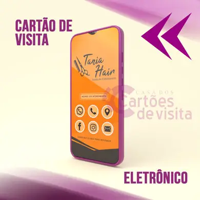 Criação de Cartão de Visita Digital em Natal, RN - Casa dos Cartões e Visita