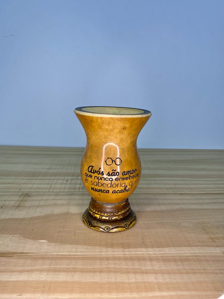 Cuia de Chimarrão Tradicional - Avós são Amor